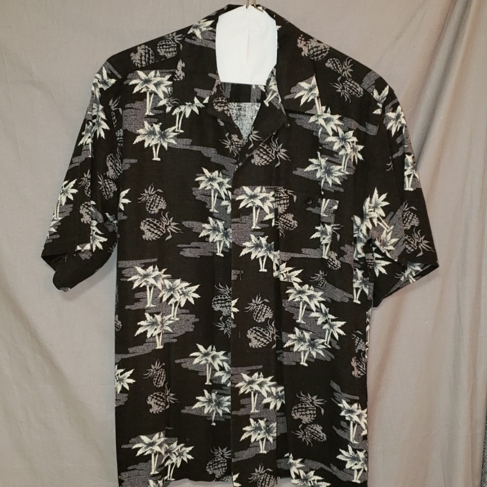 Hawaiian shirt by Bruno, Linen, large